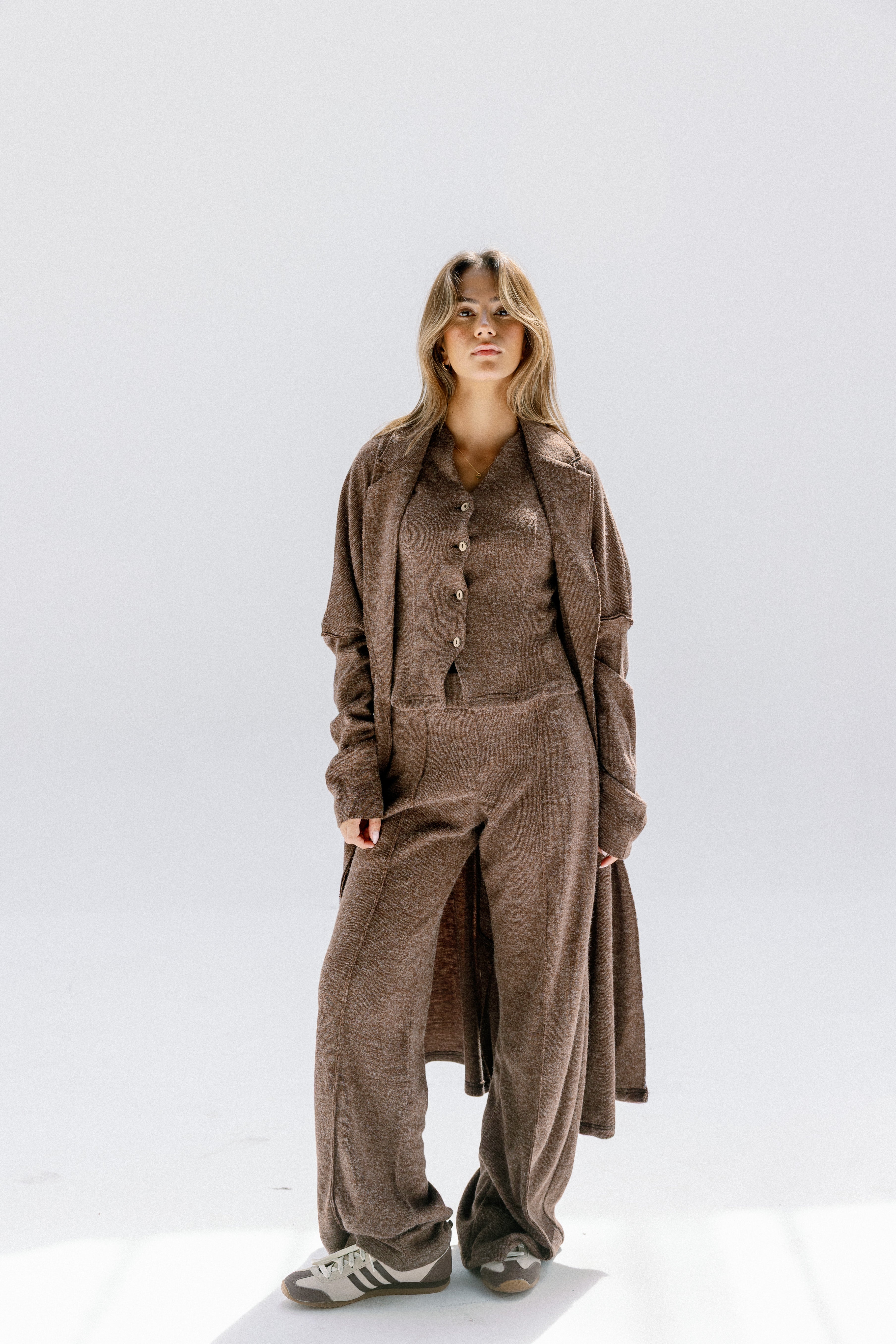 The solace pants  Brown