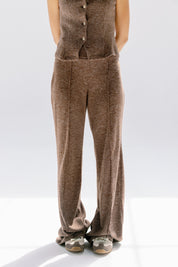 The solace cardigan Brown