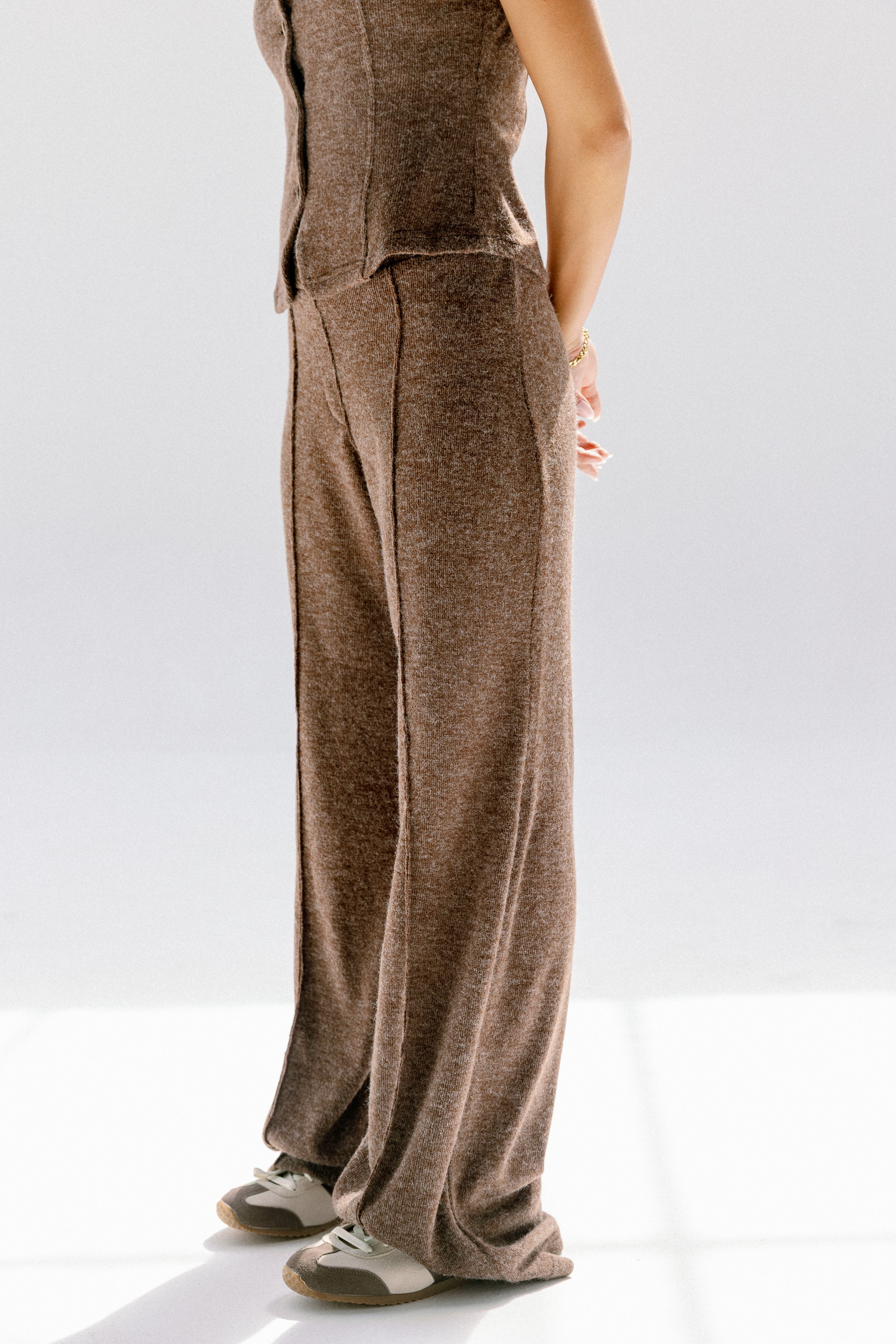 The solace pants  Brown