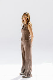 The solace cardigan Brown