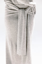 the velour top Gray