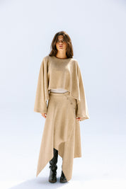 The flow line Top Beige