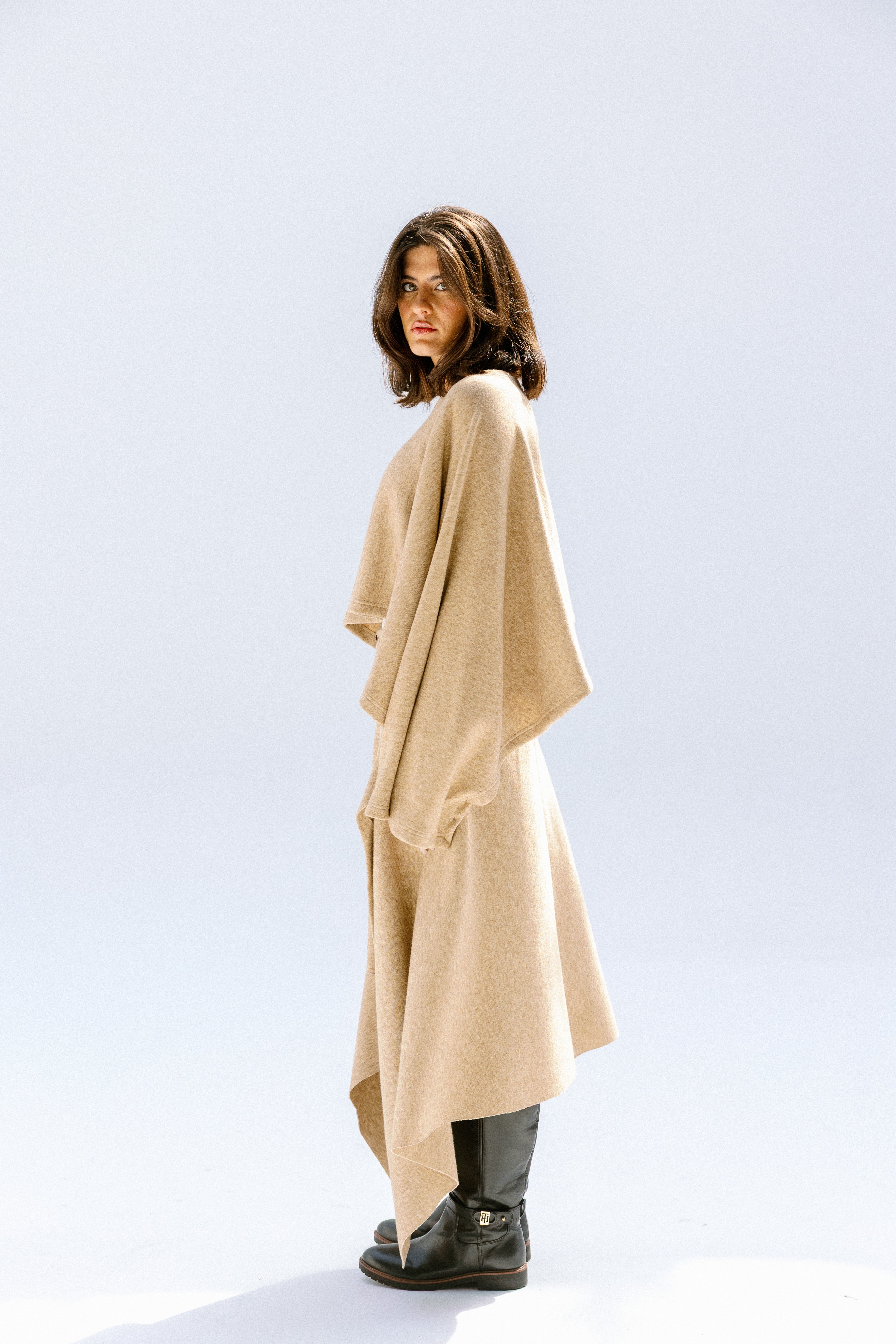 The flow line Top Beige