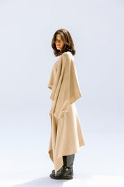 the flow line skirt  Beige