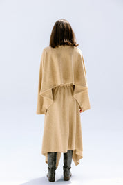 the flow line skirt  Beige