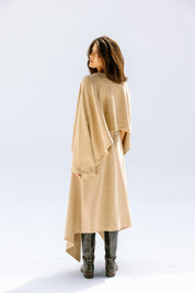 the flow line skirt  Beige
