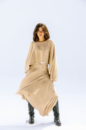 The flow line Top Beige