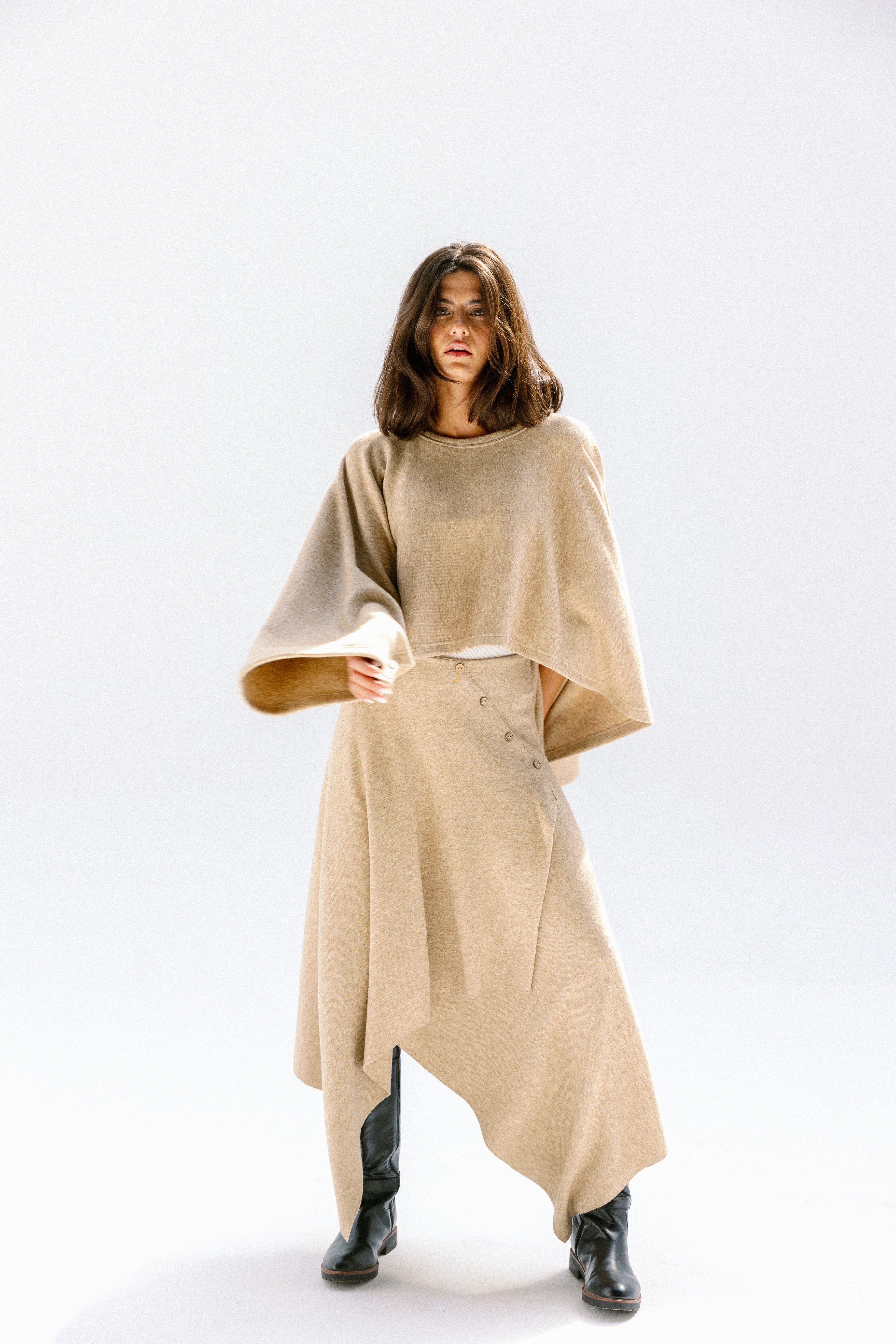 The flow line Top Beige