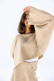 The flow line Top Beige