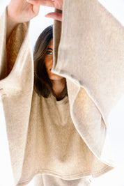 The flow line Top Beige