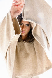 the flow line skirt  Beige