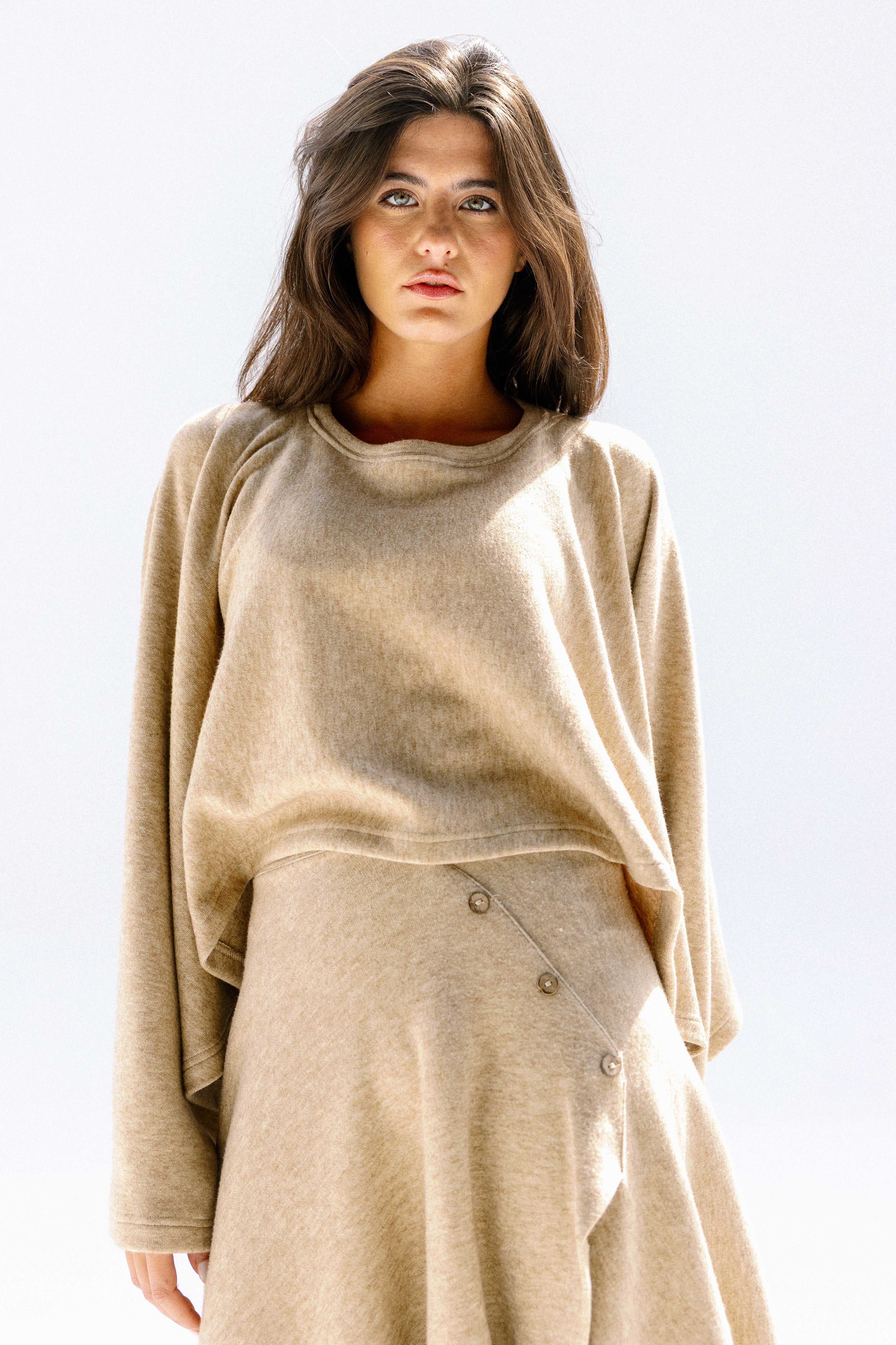 The flow line Top Beige