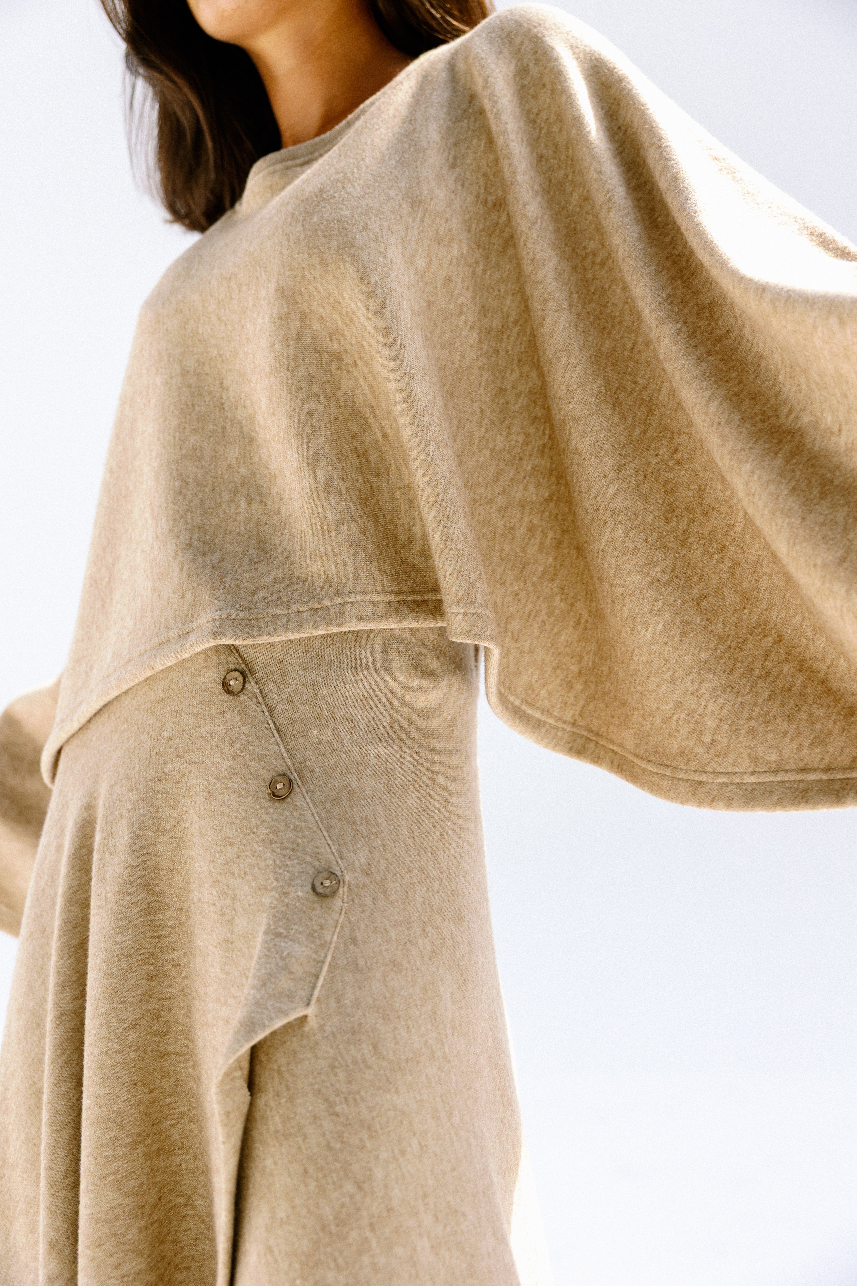 The flow line Top Beige