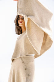 The flow line Top Beige