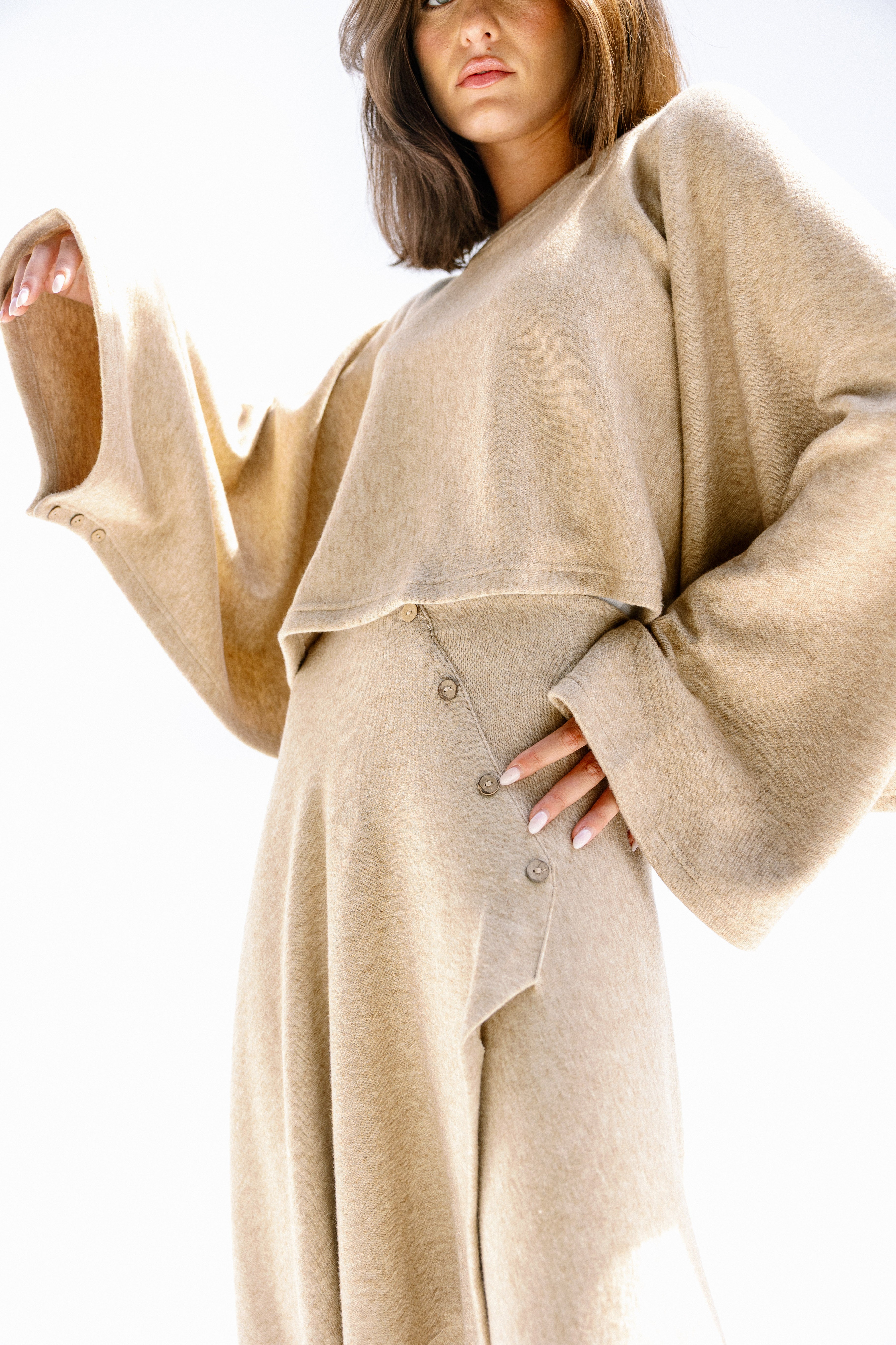 The flow line Top Beige