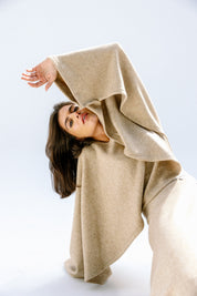 The flow line Top Beige