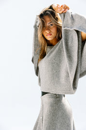 the flow line skirt  Gray