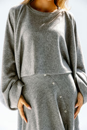 the flow line skirt  Gray