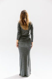 The aura dress  Dark Gray