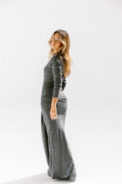 The aura dress  Dark Gray