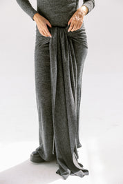 The aura dress  Dark Gray