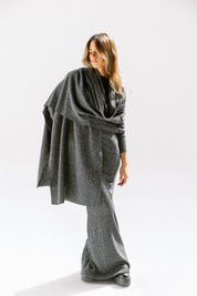 The aura dress  Dark Gray