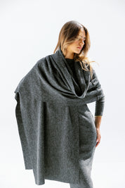 The aura dress  Dark Gray