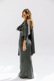 The aura dress  Dark Gray