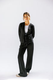 The knot pants  Black