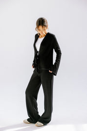 The knot pants  Black