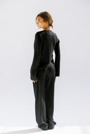 The knot pants  Black