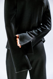 The knot pants  Black