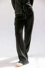 The knot pants  Black
