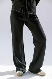 The knot pants  Black