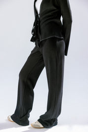 The knot pants  Black