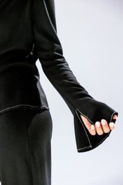 The knot pants  Black