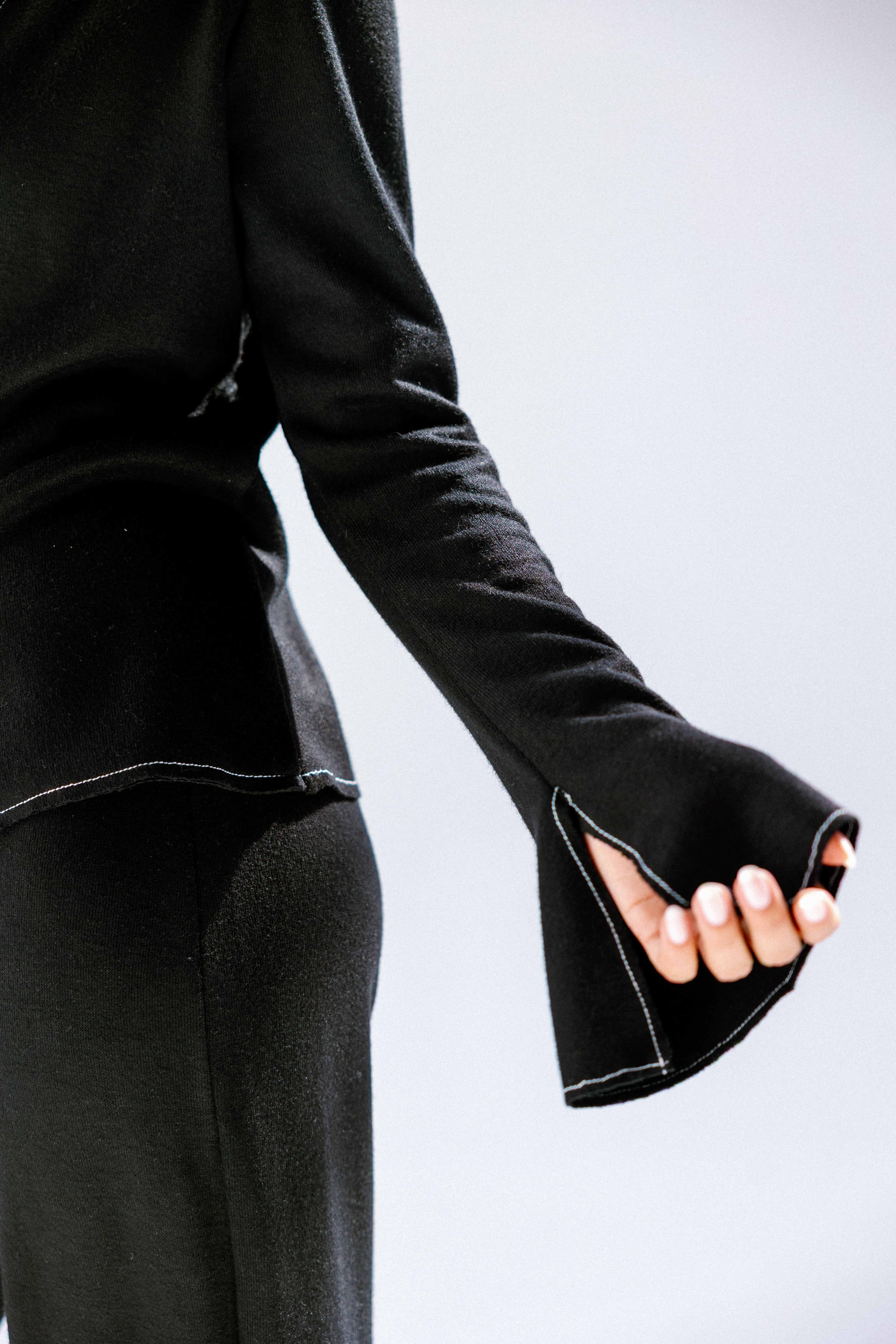 The knot pants  Black