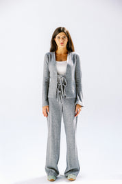 The knot pants  Gray
