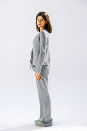 The knot pants  Gray