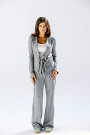 The knot pants  Gray