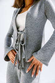 The knot pants  Gray