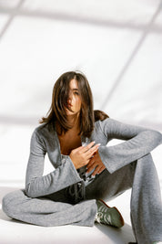 The knot pants  Gray