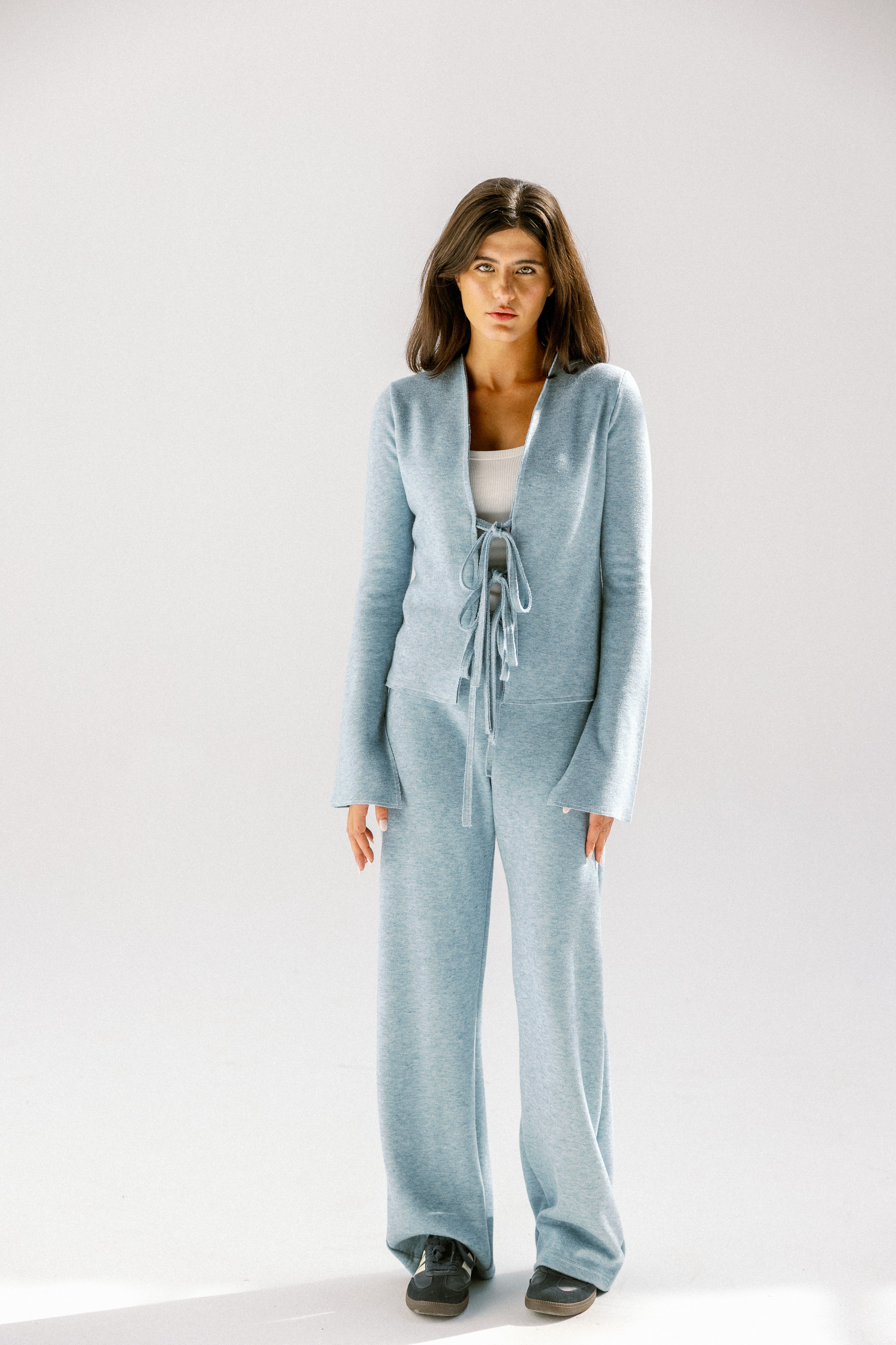The knot pants Baby Blue