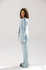The knot pants Baby Blue