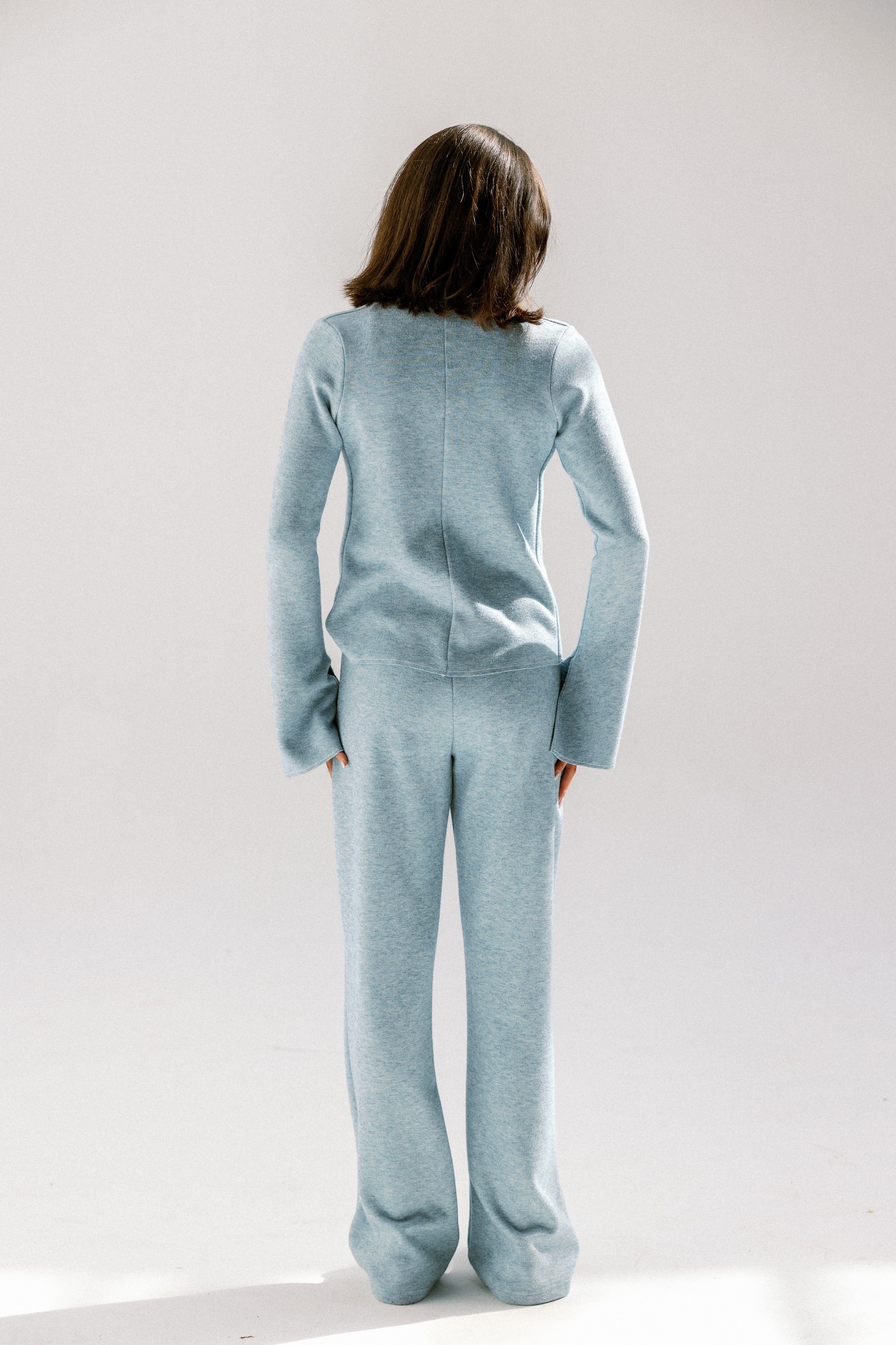 The knot pants Baby Blue