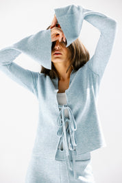 The knot pants Baby Blue