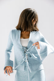 The knot pants Baby Blue