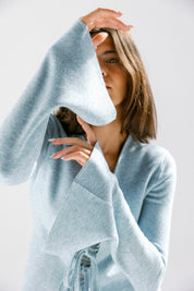 The knot top Baby Blue