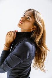 The verge top Navy Blue