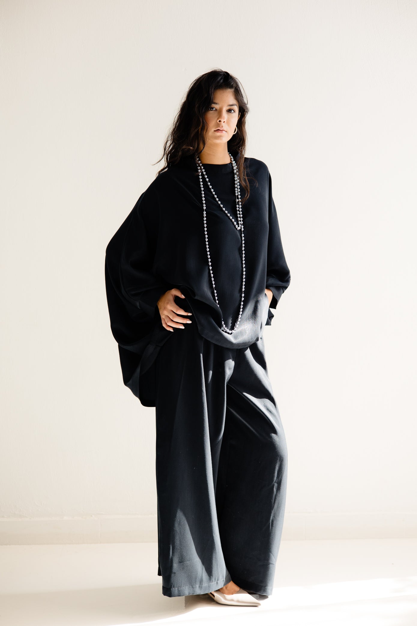 The Sora Satin Top